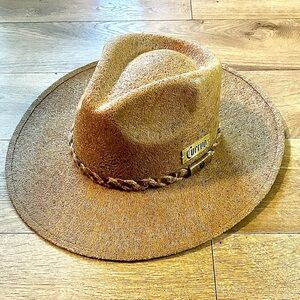 Cuervo Tequila Brown Cowboy Hat Men’s or Women’s Size Medium